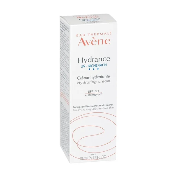 HYDRANCE UV - Crème Hydratante Riche SPF30 - Visage - Peaux Sèches à Très Sèches, 40ml