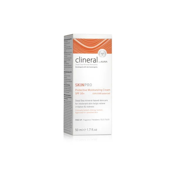 Hydratant Protection visage SKINPRO Clinéral SPF50 - 50 ml