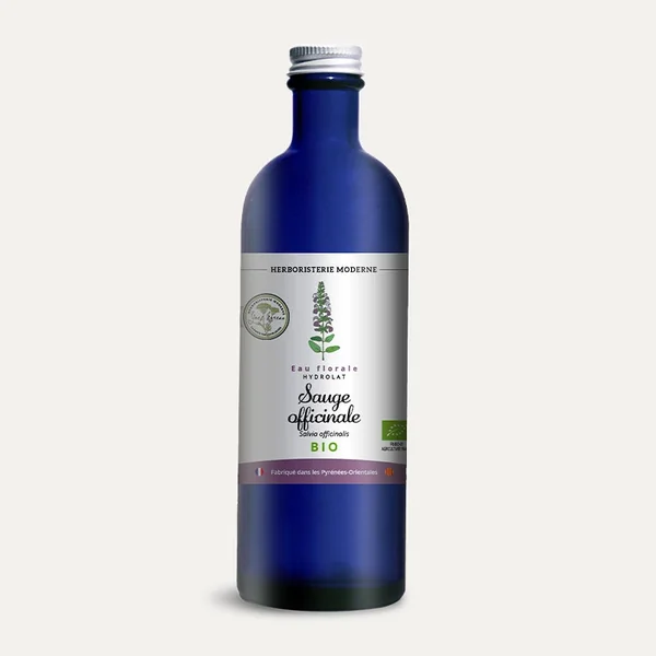 Hydrolat - Eau Florale - Sauge officinale BIO des Pyrénées-Orientales