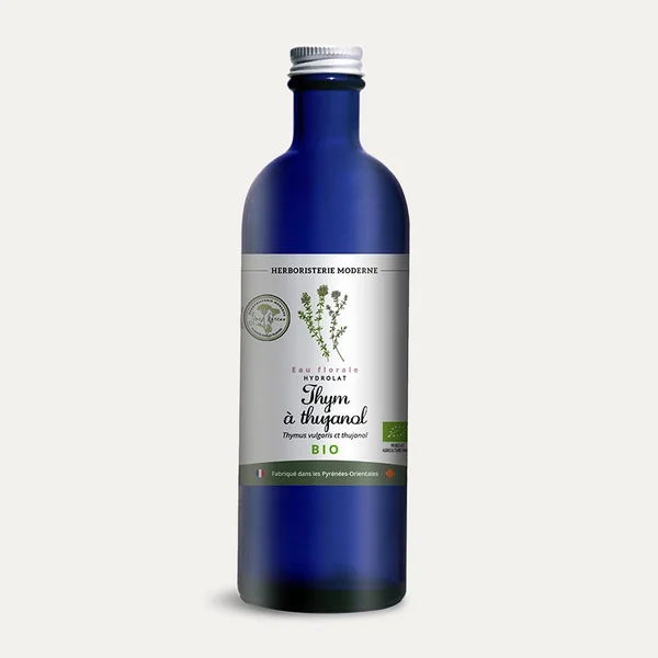 Hydrolat - Eau Florale - Thym à thujanol BIO des Pyrénées-Orientales
