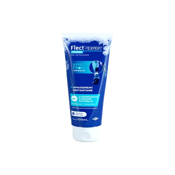 IBSA Flect'Expert Cryogel Gel de Massage Effet Froid 100 ml