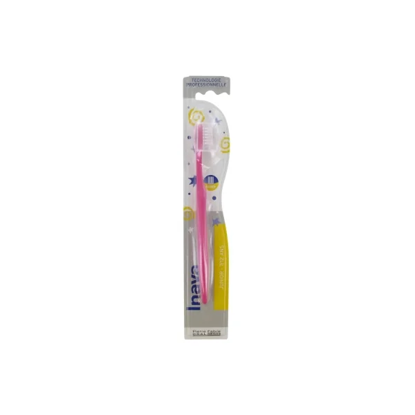 Inava Brosse à Dents Junior 7-12 Ans - Couleur : Rose
