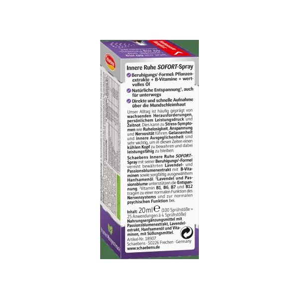 Innere Ruhe Sofort-Spray, 20 ml