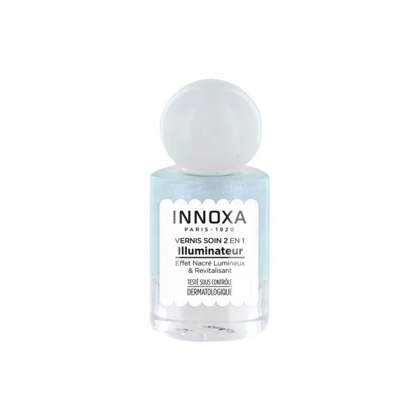 Innoxa Vernis Soin 2en1 Illuminateur 10 ml - Couleur : Voile Boréal