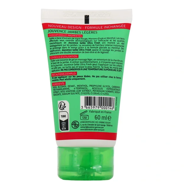 Jouvence Gelée Ultra Fresh Jambes Légères