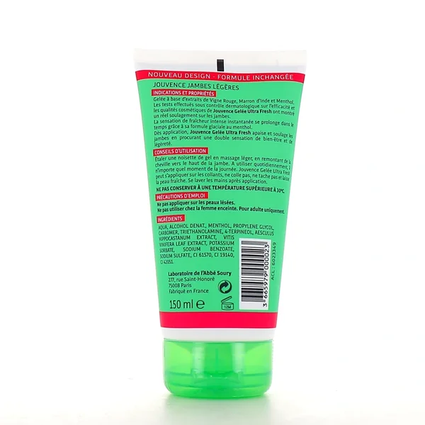 Jouvence Gelée Ultra Fresh Jambes Légères