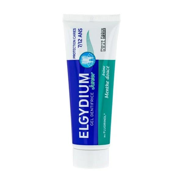 JUNIOR - PROTECTION CARIES - Gel Dentifrice Menthe Douce 7-12 ans, 50ml