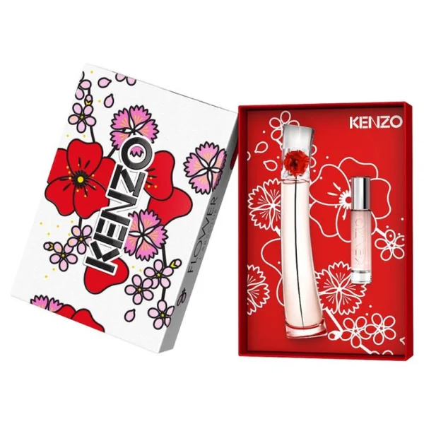 Kenzo - FLOWER BY KENZO L'ABSOLUE Coffret Eau de Parfum et son vaporisateur de sac