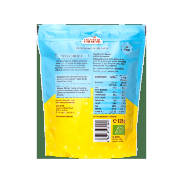 Kindermüsli Bio-Knusper-Bällchen ab dem 12. Monat, 125 g