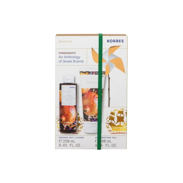 Korres Lait Corps Verger de Grenadier 200 ml + Gel Douche Verger de Grenadier 250 ml