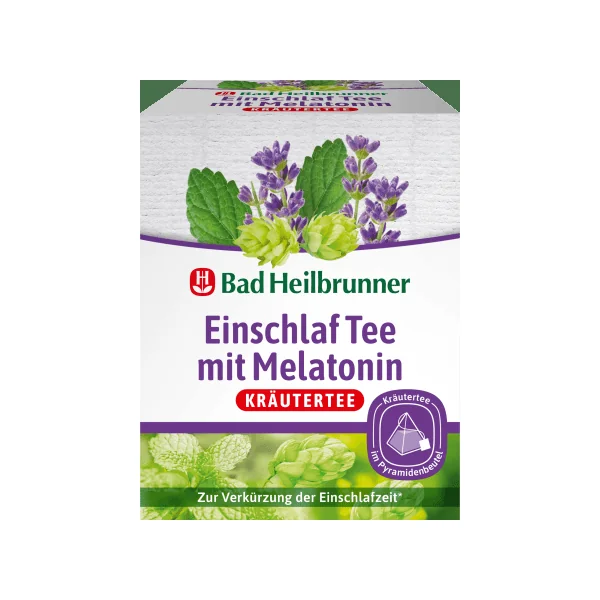Kräutertee "Einschlaftee mit Melatonin" (12 Beutel), 27,12 g