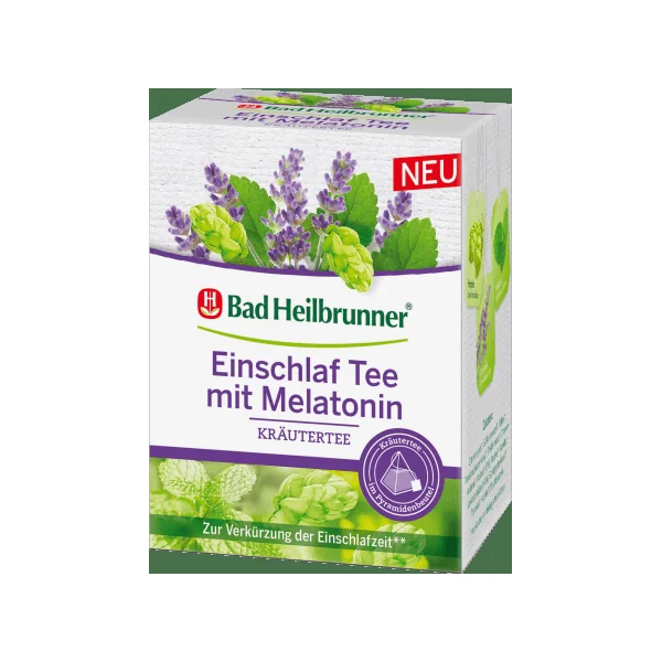 Kräutertee "Einschlaftee mit Melatonin" (12 Beutel), 27,12 g