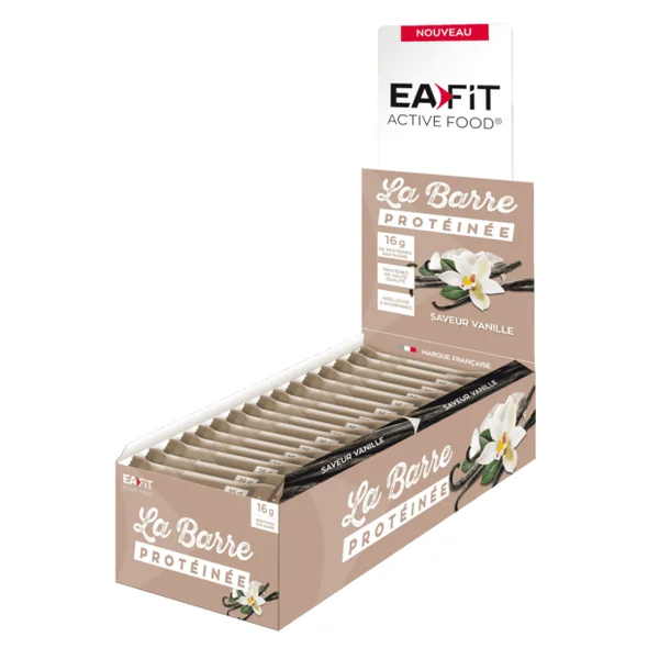 La Barre Protéinée Saveur Vanille, 24 Barres X 46G