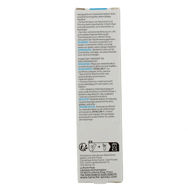 La Roche-Posay Effaclar AI Correcteur Ciblé Imperfections Locales