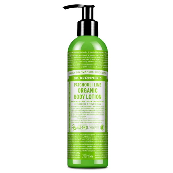 Lait corps patchouli citron vert 240ml