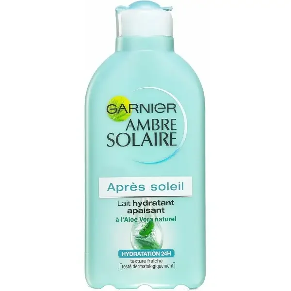 Lait Hydratant Apaisant Après Soleil à L'Aloe Vera de Garnier Ambre Solaire