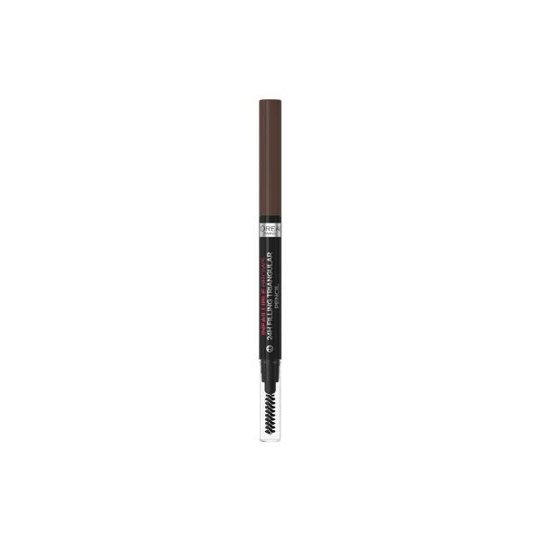 L'Oréal Paris Infaillible Brows 24H Crayon Sourcils Pointe Triangulaire Rétractable 9,2 g - Teinte : 5.0 Light Brunette