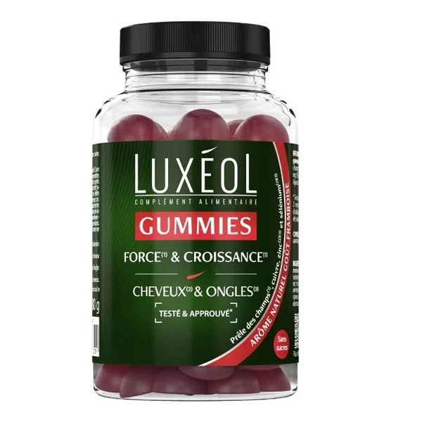 Luxéol Force et Croissance gummies