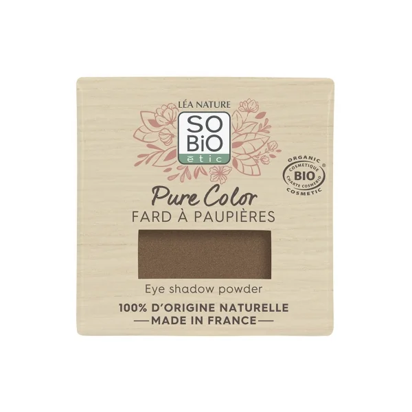 Léa Nature SO BIO étic Pure Color Fard à Paupières Bio 3 g - Couleur : 02 : Brun Solaire