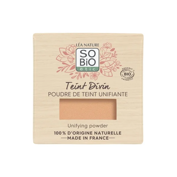 Léa Nature SO BIO étic Teint Divin Poudre de Teint Unifiante Bio 8 g - Teinte : Vanille Rosé