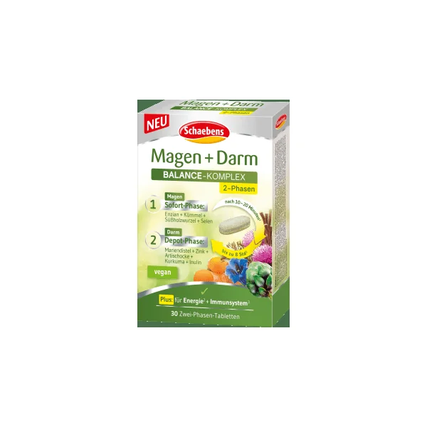 Magen + Darm Balance-Komplex Tabletten 30 St, 46,5 g
