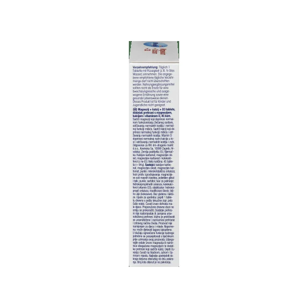 Magnesium + Calcium + D3 Tabletten 45 St, 94 g