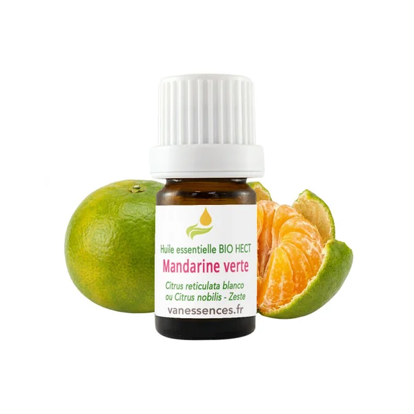 Mandarine verte Huile essentielle Bio HECT
