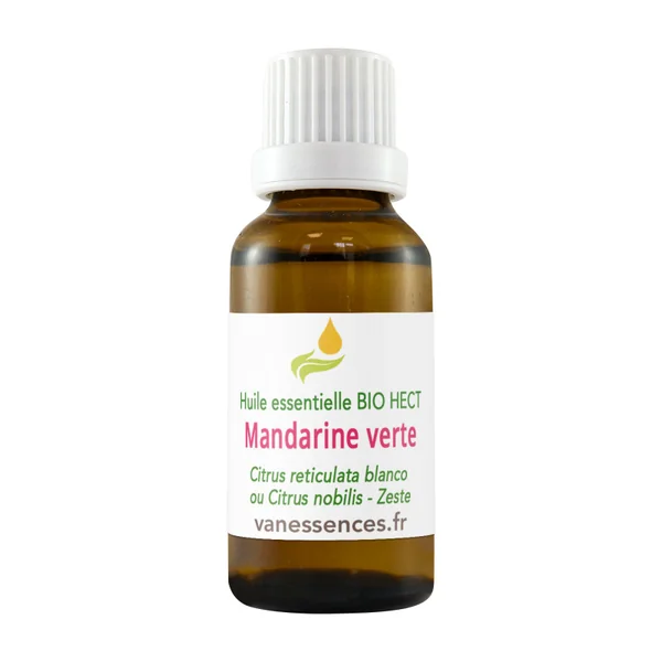 Mandarine verte Huile essentielle Bio HECT
