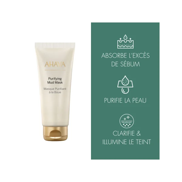 Masque de boue purifiant Ahava 100 ml
