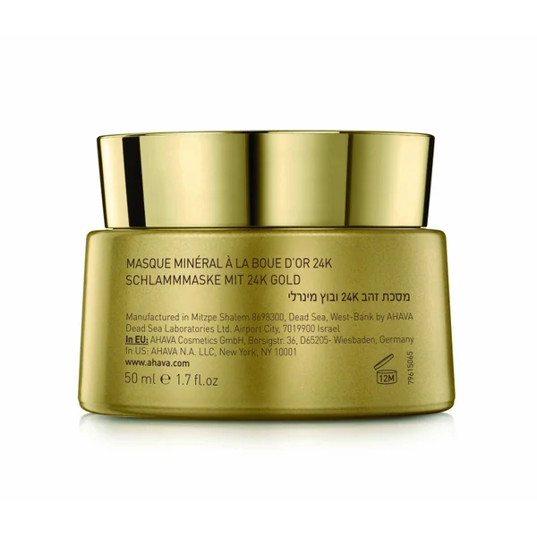 Masque minéral à l’or 24 carats 50ML