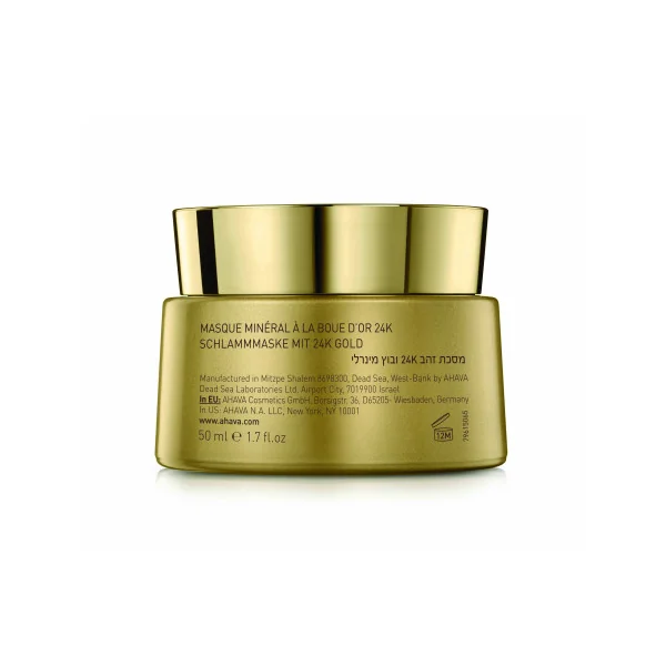 Masque minéral à l’or 24 carats 50ML