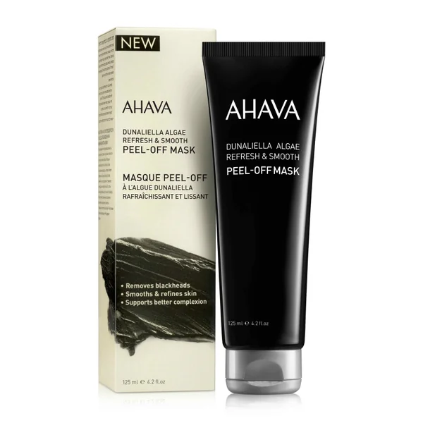 Masque Peel-Off à l’Algue Dunaliella Rafraîchissant et Lissant Ahava 125ml
