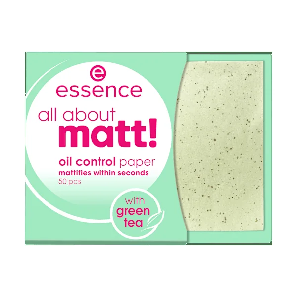 Mattierendes Papier All About Matt! Oil Control Paper, 50 St