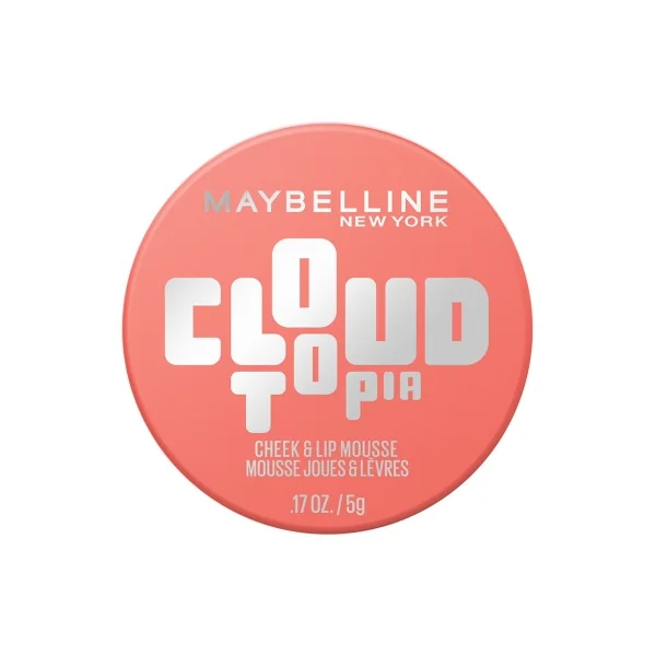 Maybelline New York Cloudtopia Mousse Joues & Lèvres 5 g - Teinte : 06 Coral Illusion