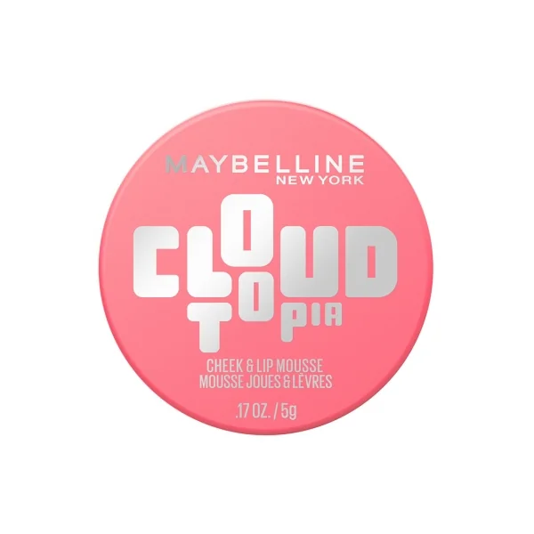 Maybelline New York Cloudtopia Mousse Joues & Lèvres 5 g - Teinte : 07 Moonlite Rose