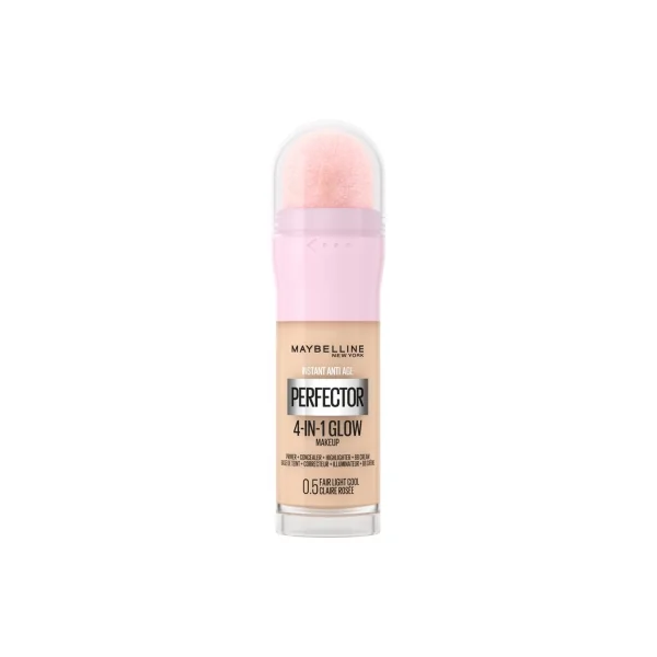 Maybelline New York Instant Anti-ge Perfector 4-In-1 Glow Perfecteur de Teint 20 ml - Teinte : 05 Claire Rosée