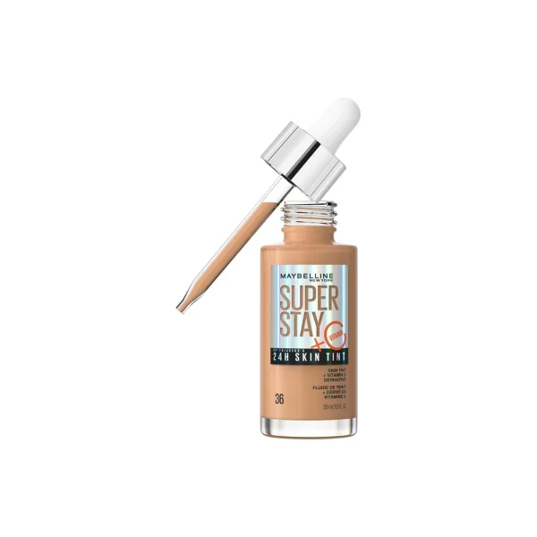 Maybelline New York Superstay 24H Skint Tint Fluide de Teint 30 ml - Teinte : 36