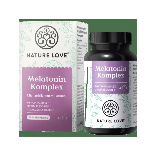 Melatonin Komplex Kapseln 60 St, 49 g
