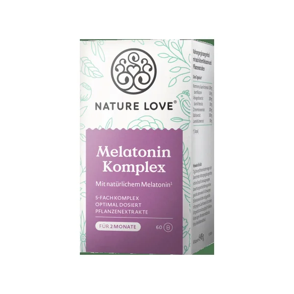 Melatonin Komplex Kapseln 60 St, 49 g
