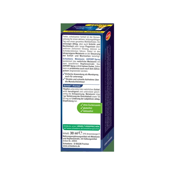Melatonin Sofort-Spray, 30 ml