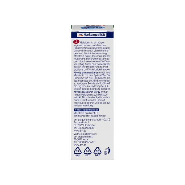 Melatonin Spray, 25 ml