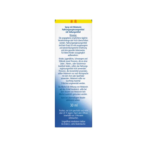 Melatonin Spray, 30 ml