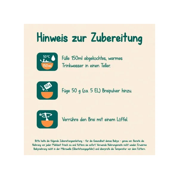 Milchbrei Milde Früchte Guten Morgen ab dem 6. Monat, 400 g