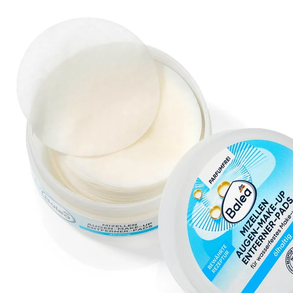 Mizellen Augen-Make-up Entferner-Pads ölhaltig, 50 St