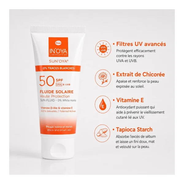Mon Fluide Solaire SPF 50 SUN'OYA®