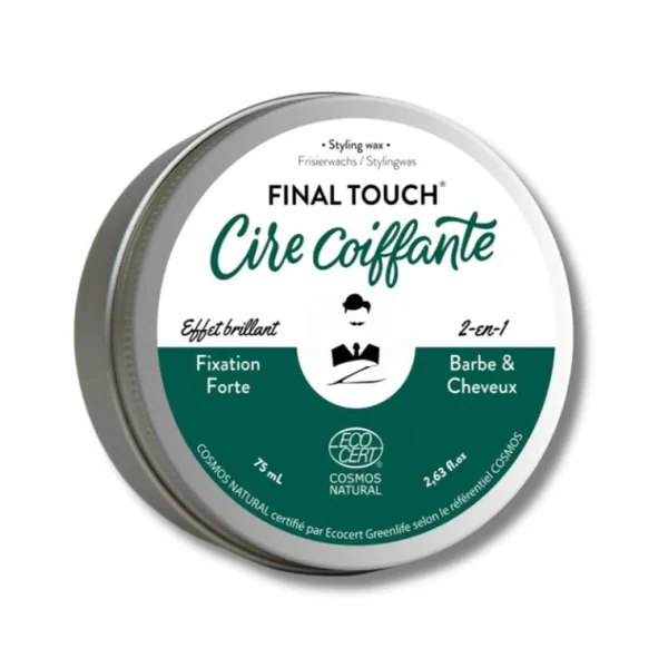 Monsieur Barbier - Final Touch Cire coiffante pour barbe et cheveux