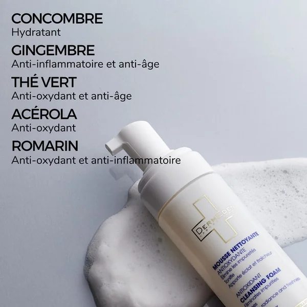 Mousse Nettoyante Antioxydante - Tous Types de Peaux, 150ml