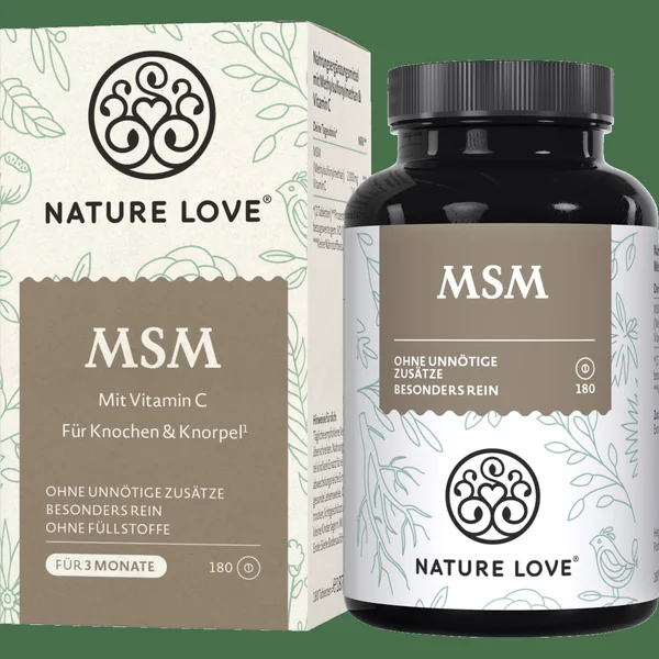 MSM mit Vitamin C Tabletten 180 St, 187 g