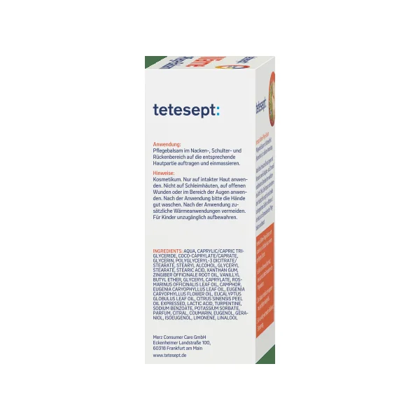 Muskel Wärme Pflegebalsam, 100 ml