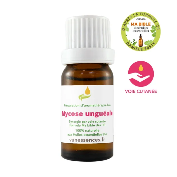 Mycose de l'ongle - unguéale - Huile de soin Bio